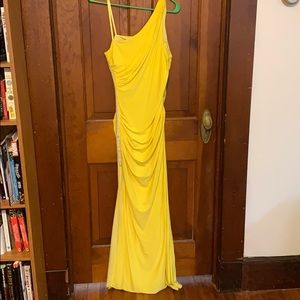 Hailey Logan by Adrianna Papell Yellow Dress